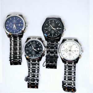 Goldis Model E – Classic Roman Dial (Gold & Black Two-Tone)